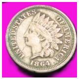 1864 Indian Head Cent