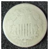 1867 Shield Nickel
