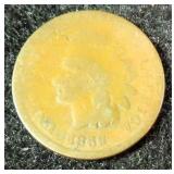 1866 Indian Head Cent