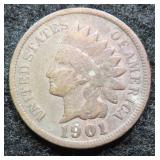 1901 Indian Head Cent