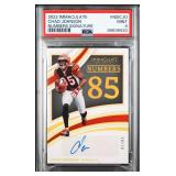 #81/85 2022 SIGNED Chad Johnson PSA 9 POP 2/0 !