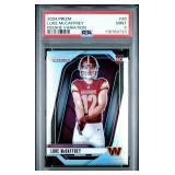 2024 PANINI PRIZM #26 LUKE McCAFFREY PSA 9 (RC)