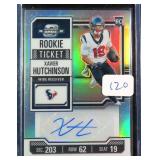 SIGNED Xavier Hutchinson (RC) 2023 Contenders