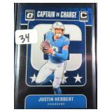 #23/25 Justin Herbert 2024 Captain in Charge