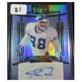 SIGNED Jessie Armstead Select Football Card