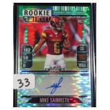 SIGNED Mike Sainristil (RC) #20/30 Contenders