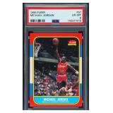 1986 FLEER #57 MICHAEL JORDAN (RC) PSA 6