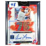 #12/75 Fred Lynn Signed Impeccable 2025