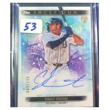 #89/149 Colt Keith Signed Topps Inception (RC)