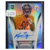 Ryan Shazier SIGNED 2014 ROOKIE CARD #257/350