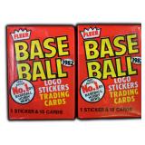 (2) Unopened 1982 Fleer Baseball Packs