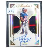 #22/25 Ty Law Signed Dual Patch Flawless Card HOF