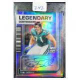 #42/50 Tony Boselli Signed 2023 Contenders Card