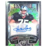 #3/15 Howie Long SIGNED 2025 Topps Resurgence HOF