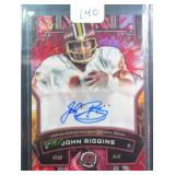 #5/5 John Riggins SIGNED 2025 Topps Resurgence HOF