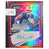 #32/75 SIGNED Dalton Kincaid Absolute Football