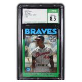 2021 Topps Hank Aaron Green CSG 8.5