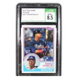 2018 Topps Update Ronnie Acuna Jr (RC) CSG 8.5