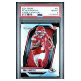 2024 PRIZM ROOKIE #42 XAVIER WORTHY (RC) PSA 8