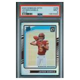 2024 OPTIC #248 JAYDEN DANIELS HOLO (RC) PSA 9