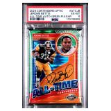 #20/20 Jerome Bettis SIGNED 2023 Contenders PSA 6