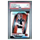 2024 PANINI PRIZM  #19 JERMAINE BURTON (RC) PSA 9