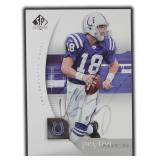 Signed (FADED) Peyton Manning Card