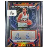 #96/149 SIGNED Devin Vassell Scorched Obsidian