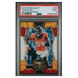 POP 2/0 2016 VON MILLER TRI-COLOR PRIZM PSA 9