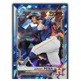 Jeremy Pena Bowman Chrome Prospect Card