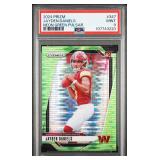 2024 JAYDEN DANIELS NEON GREEN PULSAR (RC) PSA 9