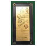 Broncos 35th 1994 Golden Ticket