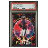 2023 PANINI LUMINANCE FUZION LAMAR JACKSON PSA 9