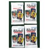 Four (4) Unopened Baseball Enquirer Packs