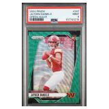 2024 JAYDEN DANIELS GREEN WAVE (RC) PSA 9