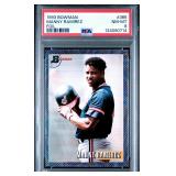 1993 BOWMAN #365 MANNY RAMIREZ FOIL (RC) PSA 8