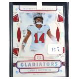 #1/25 National Treasures Chris Godwin Gladiators