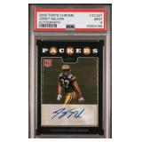 POP 13/17 2008 JORDY NELSON SIGNED (RC) PSA 9