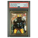 POP 2/13 SIGNED LeROY BUTLER ROOKIE CARD PSA 6/9