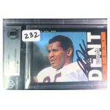 Richard Dent Signed Rookie Card, Beckett Authentic