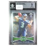 2012 Topps Chrome Russell Wilson (RC) Beckett 9