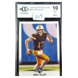 2018 Leaf Josh Allen (RC) BCCG 10 Rookie Star