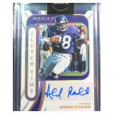 #75/99 SIGNED Ahmad Rashad Immaculate Clutch Time