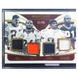 #23/49 Immaculate Quad Patch Card, Game Used