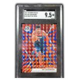 Rui Hachimura Mosaic Prizm (RC) SGC 9.5
