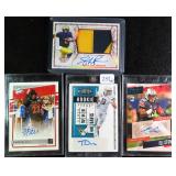 Three (3) Signed Rookie Card and One (1) RPA !