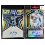 (2) Signed Active Rookie Cards incl.