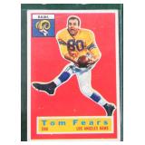 1956 TOPPS Football Tom Fears  Los Angeles Rams