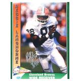 Reggie Langhorne Signed Browns Photo SGC COA