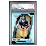 2024 PRIZM ROOKIE #35 ROMAN WILSON (RC) PSA 8